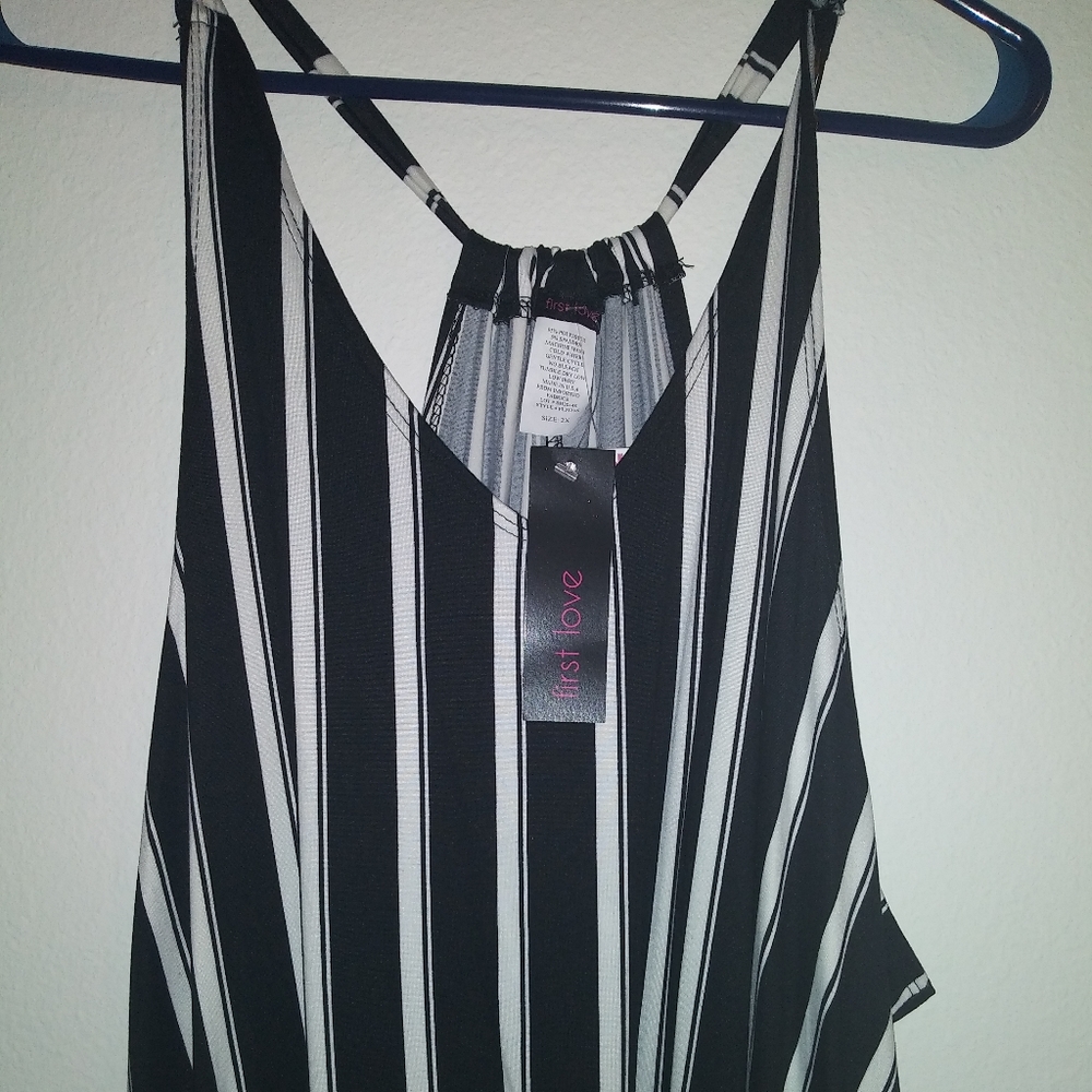 Strip Dress - Picture 2 of 3